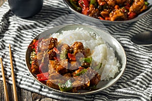 Homemade Spicy Szechuan Chicken