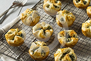 Homemade Spinach Muffin Puff