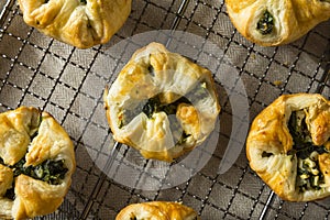 Homemade Spinach Muffin Puff