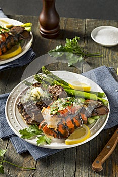 Homemade Steak and Lobster Surf n Turf