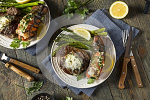 Homemade Steak and Lobster Surf n Turf photo