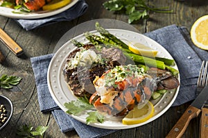 Homemade Steak and Lobster Surf n Turf