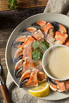 Homemade Steamed Stone Crab Claws