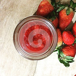 Homemade Strawberry preserve