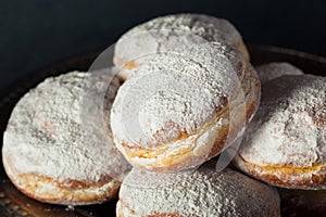 Homemade Sugary Paczki Donut photo
