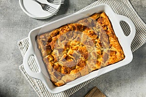 Homemade Sweet Bread Pudding