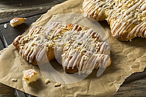 Homemade Sweet Breakfast Bear Claw Pastry