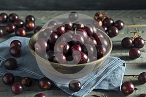 Homemade Sweet Muscadine Grapes