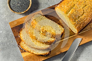 Homemade Sweet Poppyseed Bread