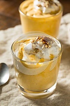 Homemade Sweet Pumpkin Pudding