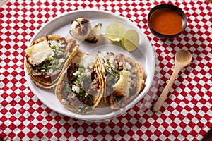 Homemade Tacos al pastor recipe