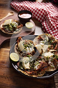 Homemade Tacos al Pastor recipe photo