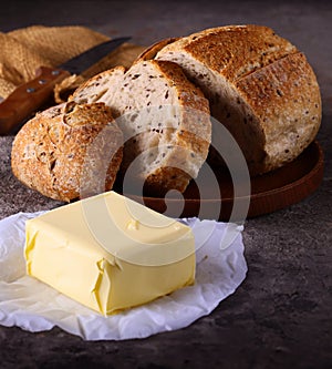 homemade tartine bread with milk