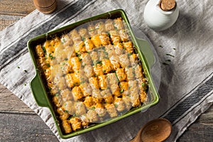 Homemade Tater Tot Hotdish Casserole