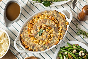 Homemade Thanksgiving Dressing Stuffing