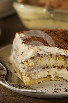 Homemade Tiramisu for Dessert