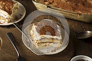 Homemade Tiramisu for Dessert