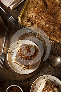 Homemade Tiramisu for Dessert