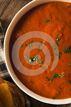 Homemade Tomato Soup with Grilled Cheese