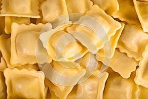 Homemade tortellini photo