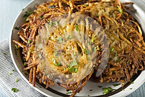 Homemade Traditional Potato Latkes