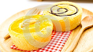 Homemade yellow cupcakes