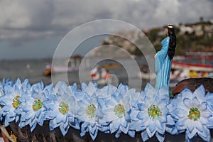 Homenagem a orixa yemanja