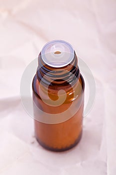 Homeopathic globule bottle photo