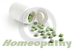 Homeopathic tablet