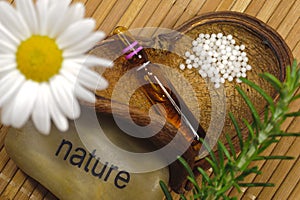 Homeopathy with globules