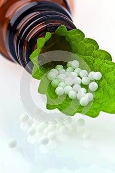 Homeopathy. Globules as alternative medicine