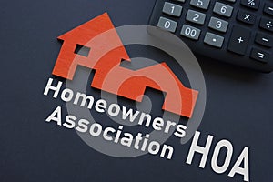 Homeowners Association HOA is shown using the text