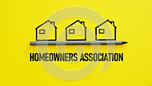 Homeowners Association HOA is shown using the text. HOA fee