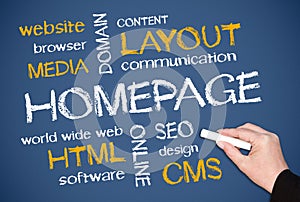 Homepage concept