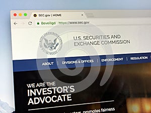 Homepage of The U.S. Securities and Exchange Commission - SEC