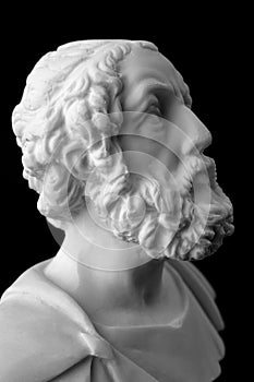 Homer is the author of the poems, Iliad and Odyssey known as photo