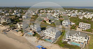 Homes in Corolla Beach NC. 5k drone video