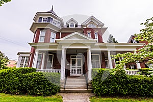 Homes on Third Street in Downtown Historic Federick, Maryland