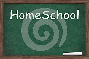 Homeschool with copy-space photo