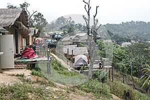 Homestay camping and tent at Doi Luang Chiang Dao in Chiang Mai Province, Thailand