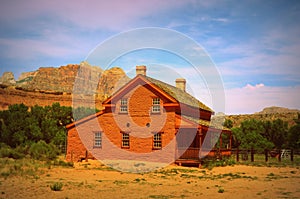 Homestead at Grafton, Utah ghost town