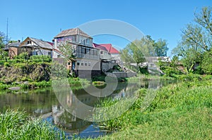 Homestead near river