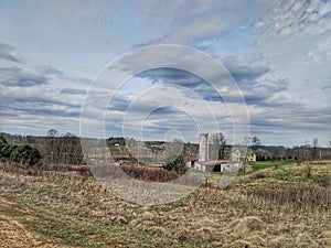 Farmscape in Spring photo