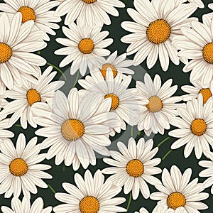 Homey daisy print for home decor