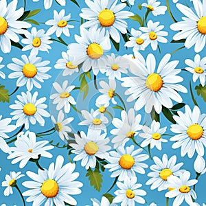 Homey daisy print for home decor