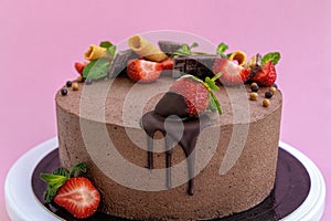 Hommade chocolate cake