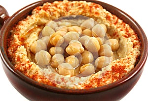 Hommus And Chickpeas