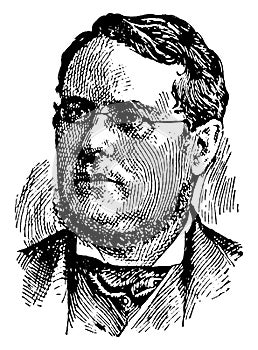 Hon. Edward Blake, vintage illustration