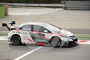 Honda Civic WTCC car at Monza