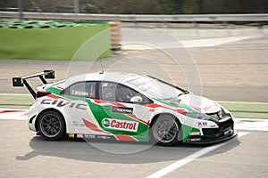 Honda Civic WTCC car at Monza